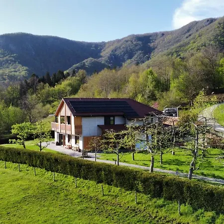 Апартаменты Hisa Na Hribu-apartments & Above River Kolpa *