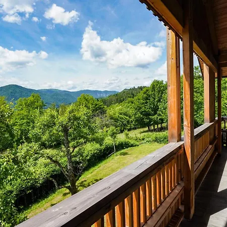 Appartement Hisa Na Hribu- A Peaceful Hilltop Escape Above River Kolpa Kostel