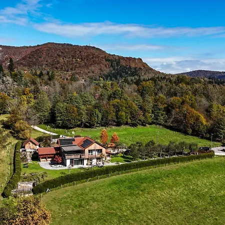 Hisa Na Hribu- A Peaceful Hilltop Escape Above River Kolpa Apartman Kostel