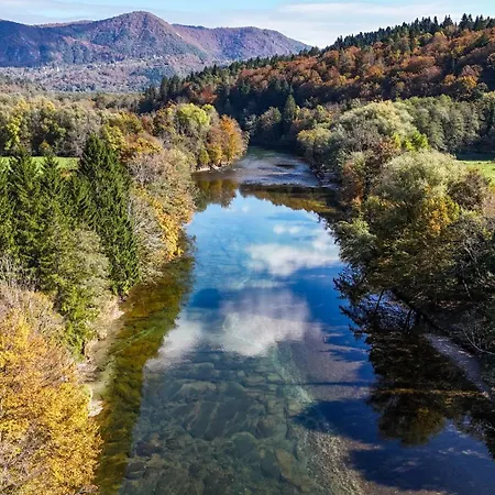 Apartman Hisa Na Hribu- A Peaceful Hilltop Escape Above River Kolpa *