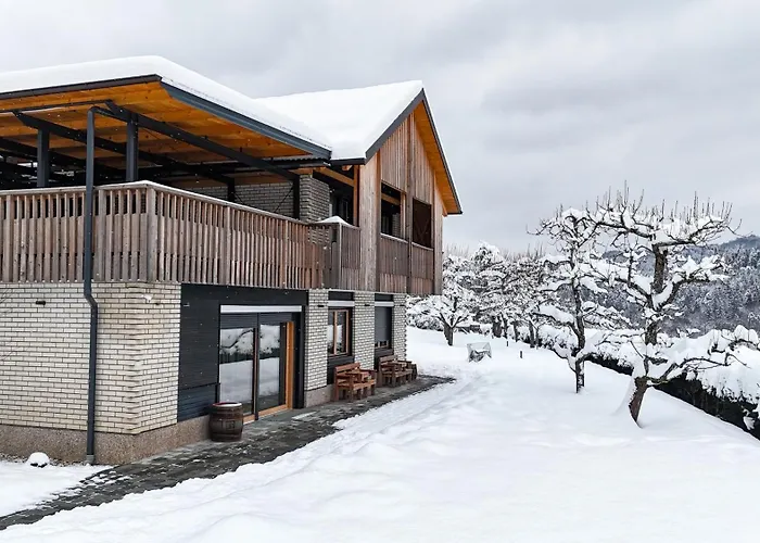 Hisa Na Hribu- A Peaceful Hilltop Escape Above River Kolpa *